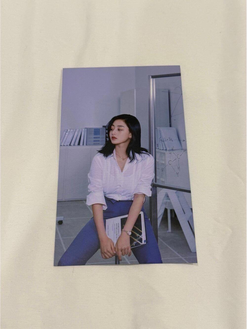 Twice Jihyo FORMULA OF LOVE Target Exclusive Ruler Postcard